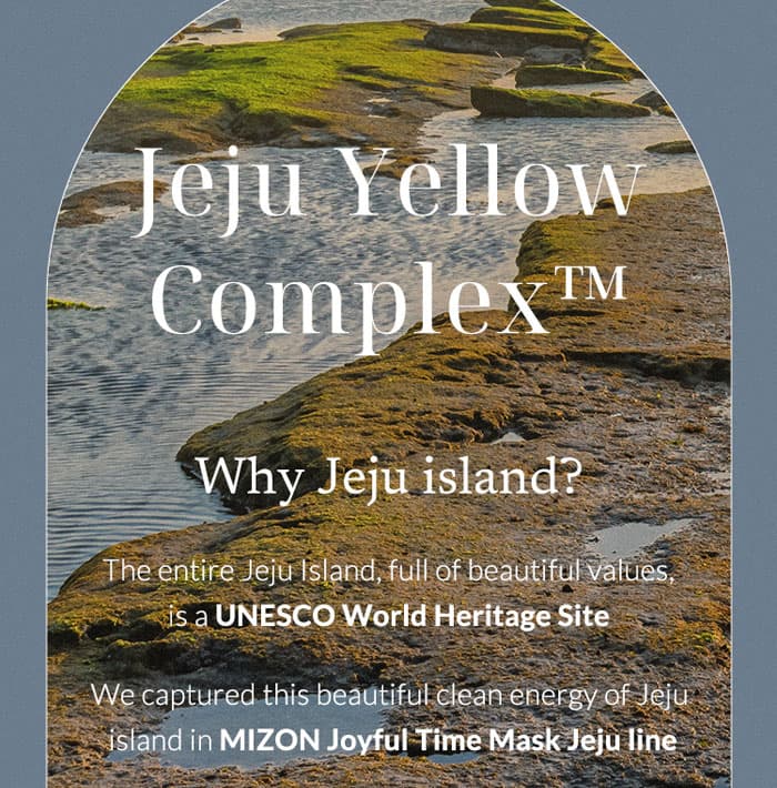 Mizon Joyful Time Mask Jeju [Heartleaf]