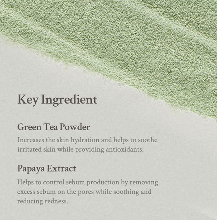 Village 11 Factory Clear Green Tea Enzyme Vegan Powder Wash
