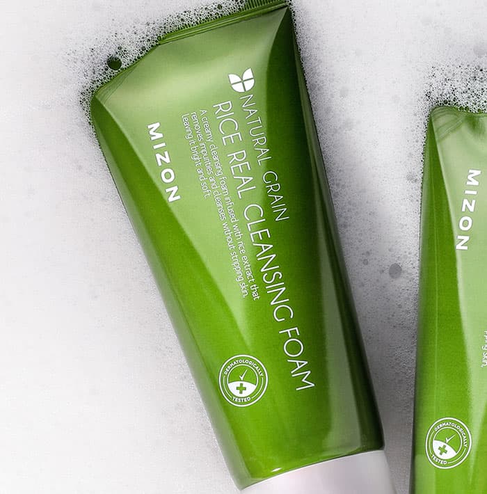 Mizon Rice Real Cleansing Foam