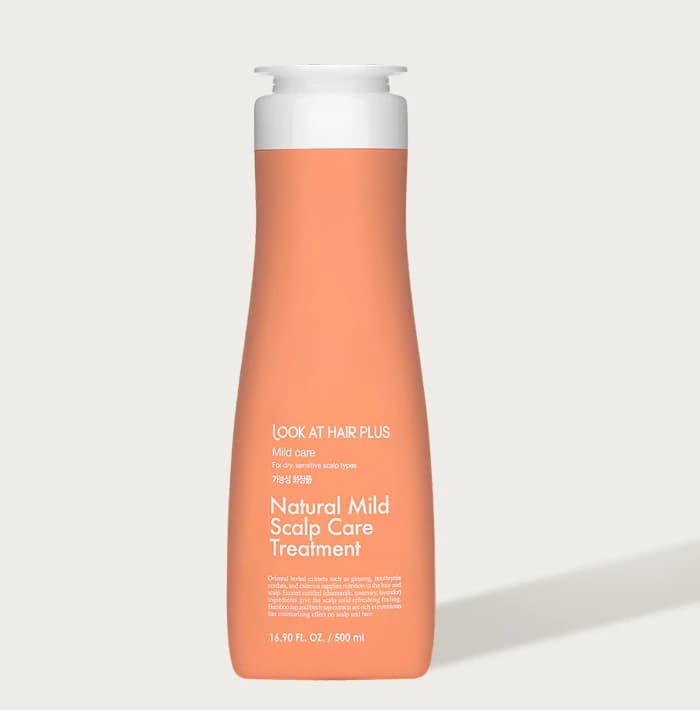 LOOK AT HAIR PLUS Natural Mild Scalp Care Set - 500ml + 500ml