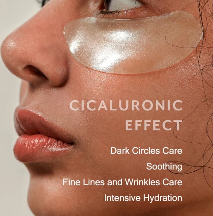MIZON Cicaluronic Vegan De-Puffing Eye Gel Patch - 21 çifte alternate