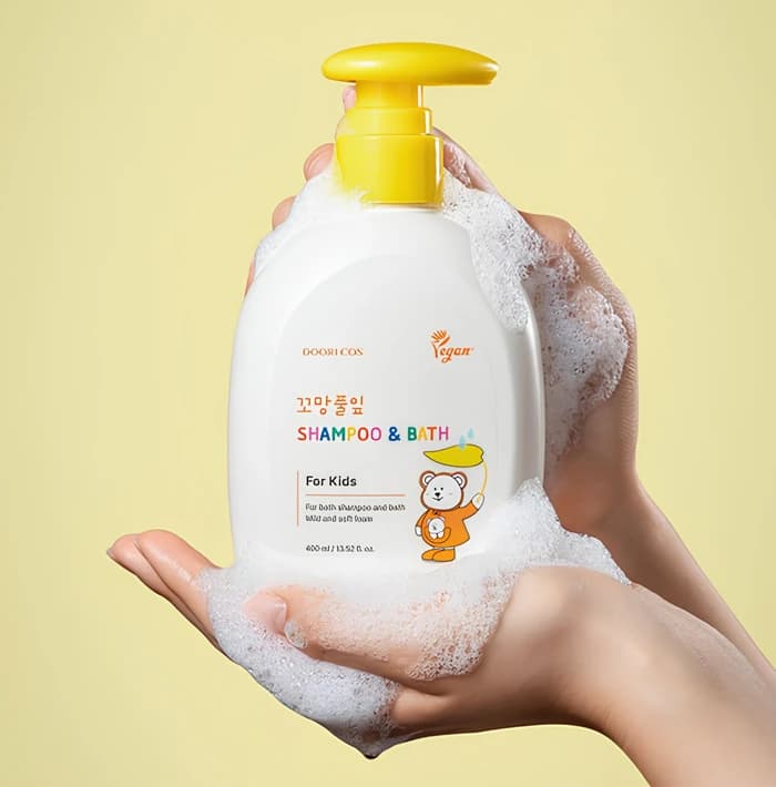 DOORI COS KKOMANGPULIP Moisture Shampoo & Bath - 400ml