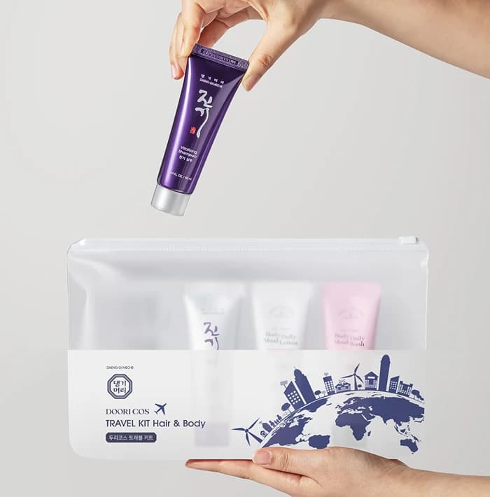 DAENG GI MEO RI Travel Kit Hair & Body - 50ml + 50ml + 50ml + 50ml