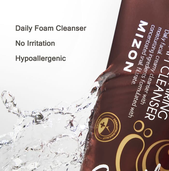 Mizon Snail Repairing Foam Cleanser alternate