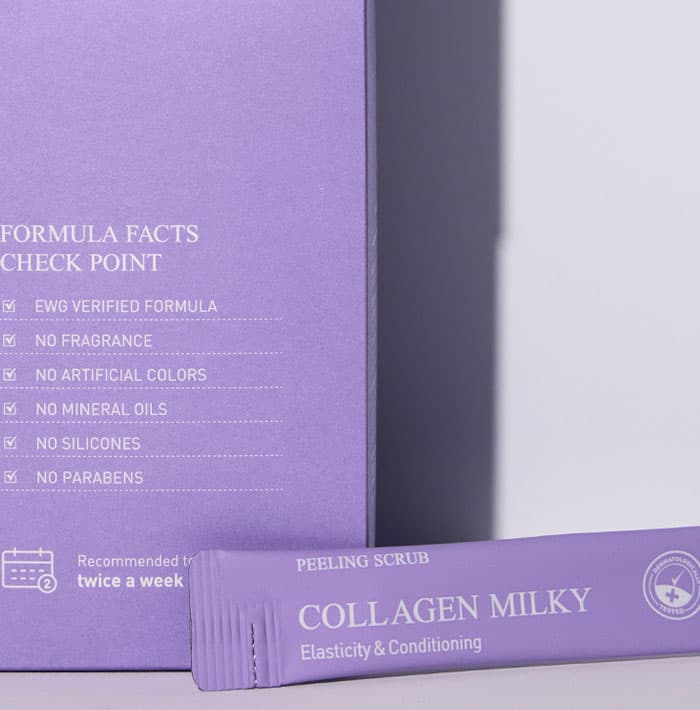 Mizon Collagen Milky Peeling Scrub