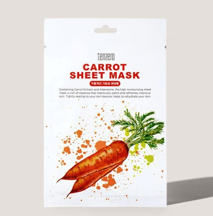 Tenzero Carrot Sheetmask