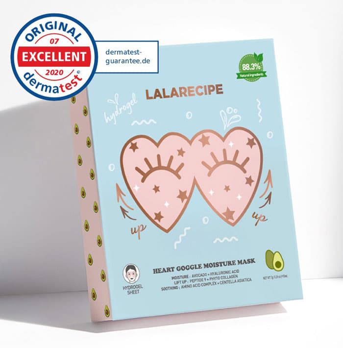 LALARECIPE Heart Goggle Moisture Mask
