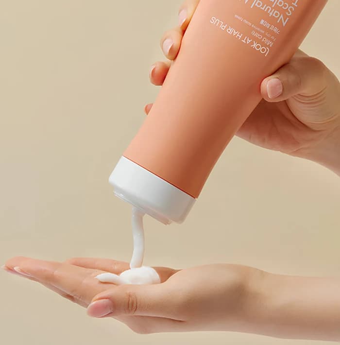 LOOK AT HAIR PLUS Natural Mild Scalp Care Treatment - 500ml alternate