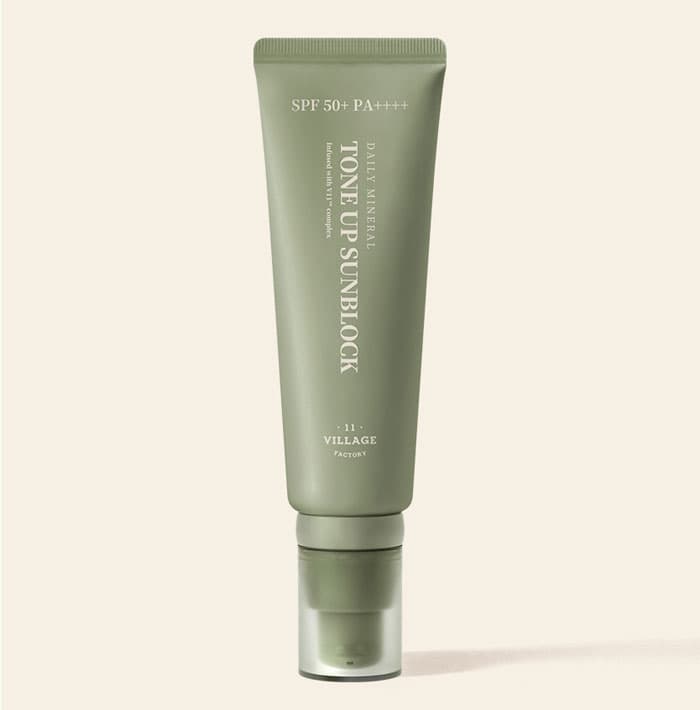 VILLAGE 11 FACTORY DAILY MINERAL TONE UP SUNBLOCK