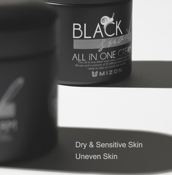 Sonar Mizon Black Snail Cream 07 - Sonar | Korean Skincare