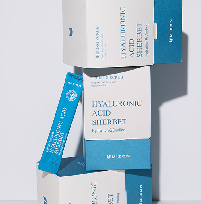 Sonar Mizon Hyaluronic Acid Sherbet Peeling Scrub 06 - Sonar | Korean Skincare