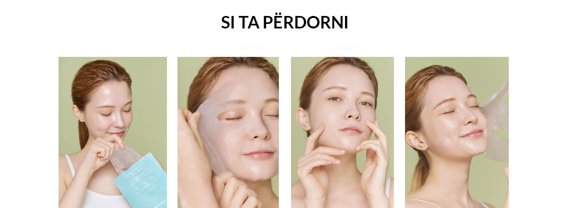 How to Use Cicaluronic Water Fit Mask Tutorial