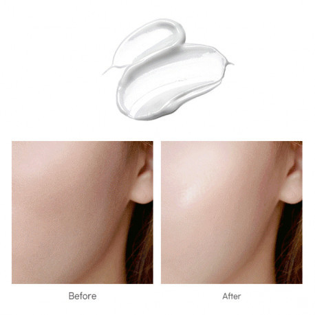cream image with skin before after difference