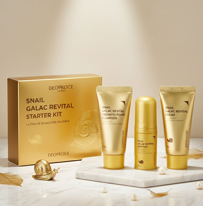 DEOPROCE SNAIL GALAC REVITAL STARTER KIT 1 DEOPROCE SNAIL GALAC REVITAL STARTER KIT